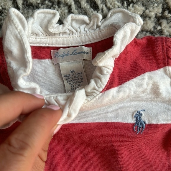 Ralph Lauren romper size 9 months - Picture 2 of 3